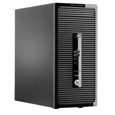 HP ProDesk 400 G2 Micro Tower - Intel Core i3-4e Generatie - 8GB RAM - 256GB SSD - Windows 10