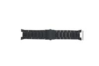 Horlogeband Armani Exchange AX1116 Staal Zwart 14mm