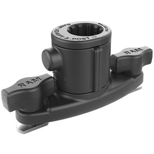 RAM Mount Universal Adapt-A-Post™ Dual T-Bolt Track Base RAP-AAPUDT-1U