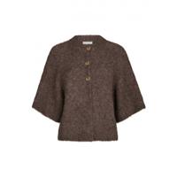 Neo noir - Bruin | Dames | Vest | Bruin | 36 | regular | Kamst mode