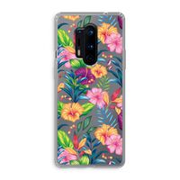 Tropisch 2: OnePlus 8 Pro Transparant Hoesje