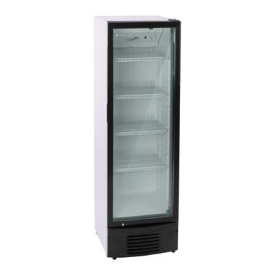 Flessenkoelkast - 320 L - LED - zwart frame