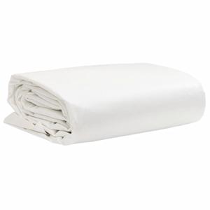VidaXL Dekzeil 650 g/m² 4x7 m wit