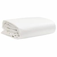VidaXL Dekzeil 650 g/m² 4x7 m wit