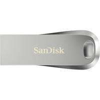 SanDisk ultra luxe usb 3.1, 64 gb usb-stick (zilver, sdcz74-064g-g46)