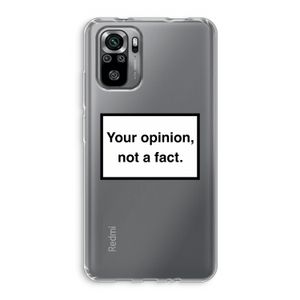 Your opinion: Xiaomi Redmi Note 10S Transparant Hoesje