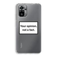 Your opinion: Xiaomi Redmi Note 10S Transparant Hoesje