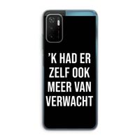Meer verwacht - Zwart: Xiaomi Poco M3 Pro 5G Transparant Hoesje