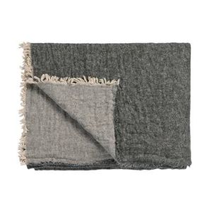 Vandyck HOME 81 Plaid 130 x 220 cm - Anthracite