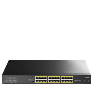 Cudy GS1028PS2 netwerk-switch Gigabit Ethernet (10/100/1000) Power over Ethernet (PoE) Zwart