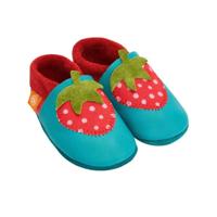 Orangenkinder babyslofjes Strawberry turquoise-18-19