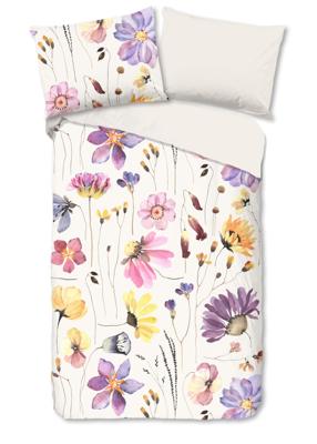 Good Morning Dekbedovertrek "bloemen" - Multi - (140x200 cm) - Katoen
