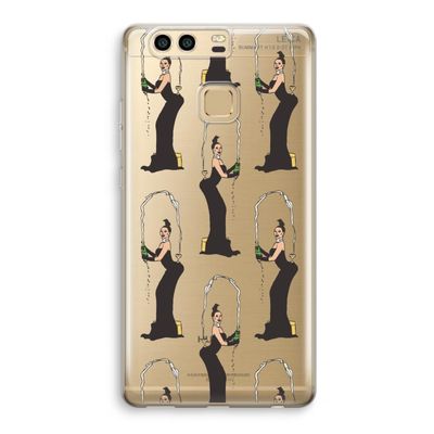 Pop Some Kim: Huawei P9 Transparant Hoesje
