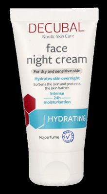 Decubal Hydrating Face Night Cream 50 ml Nacht crème