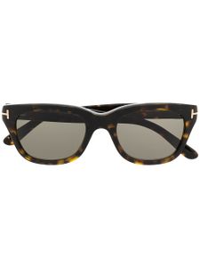 TOM FORD Eyewear lunettes de soleil à monture carrée - Marron