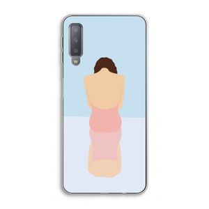 Mirror: Samsung Galaxy A7 (2018) Transparant Hoesje