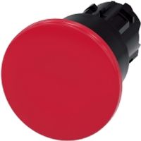 3SU1000-1BA20-0AA0  - Mushroom-button actuator red IP68 3SU1000-1BA20-0AA0