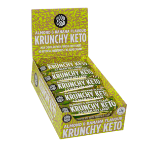 Good Good Crunchy Keto Bar Banana Almond (35 gr)