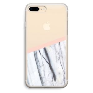 A touch of peach: iPhone 7 Plus Transparant Hoesje