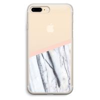 A touch of peach: iPhone 7 Plus Transparant Hoesje