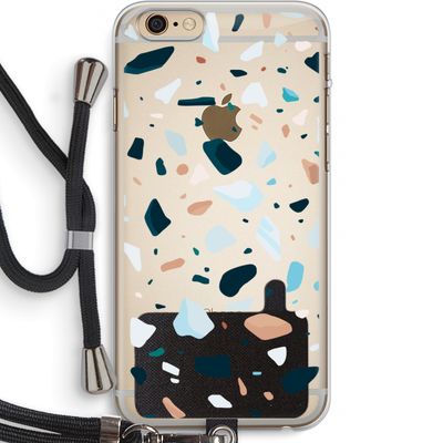 Terrazzo N°13: iPhone 6 PLUS / 6S PLUS Transparant Hoesje met koord