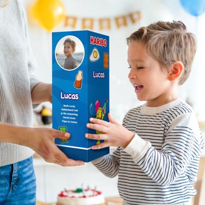 Gepersonaliseerd Haribo cadeaupakket (510 gram)