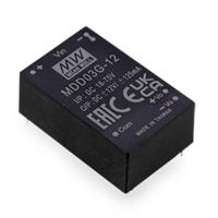 Mean Well MDD03F-05 DC/DC-converter, print 300 mA 3 W Aantal uitgangen: 2 x Inhoud 1 stuk(s) - thumbnail