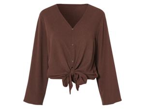 esmara Dames blouse (Bruin, M (40/42))