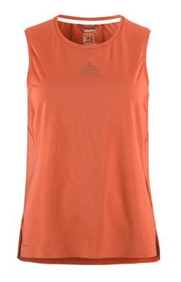 Craft PRO Trail hardloop singlet 2 bruin dames L Craft PRO Trail hardloop singlet 2 bruin dames L