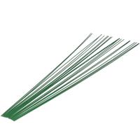 Kerststukje binddraad/wikkeldraad - 30x st - groen - 400 mm x 0,8 mm - hobbydraad