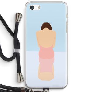 Mirror: iPhone 5 / 5S / SE Transparant Hoesje met koord