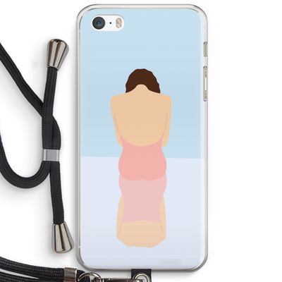 Mirror: iPhone 5 / 5S / SE Transparant Hoesje met koord