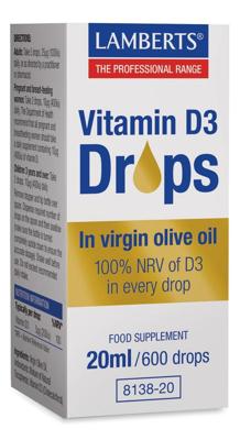 Lamberts Vitamine D3 druppels