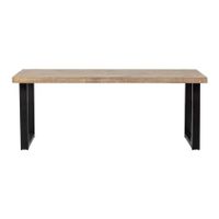 Woood Tablo Eettafel 200 x 90 - Bruin Visgraat