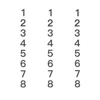Hollyland Number Stickers for Wireless Tally