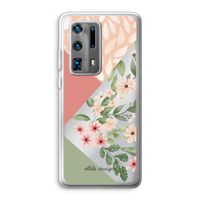 Sweet heaven geometrics: Huawei P40 Pro Plus Transparant Hoesje