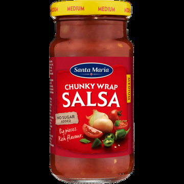 Santa Maria Chunky Wrap Salsa Medium 230 g bij Jumbo