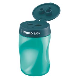Stabilo easy 3-in-1 rechts puntenslijper petrol