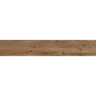 Vloertegel Pamesa At Viggo Nogal 25x150 cm Gerectificeerd Mat Donkerbruin Pamesa