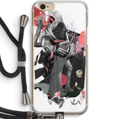 Dissimulation du réel: iPhone 6 / 6S Transparant Hoesje met koord