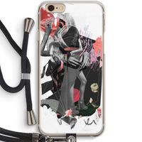 Dissimulation du réel: iPhone 6 / 6S Transparant Hoesje met koord