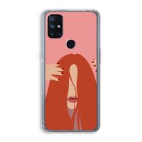 Woke up like this: OnePlus Nord N10 5G Transparant Hoesje