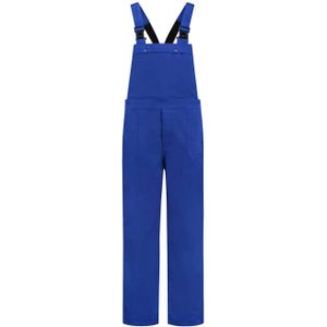 Tuinbroek volwassenen koren blauw
