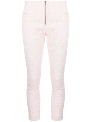 ISABEL MARANT pantalon court à effet froissé - Rose