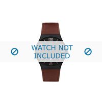 Horlogeband Danish Design IQ29Q1106 Leder Bruin 24mm - thumbnail