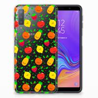Samsung Galaxy A7 (2018) | Siliconen Case | Fruits
