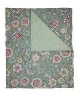 Pip Studio Viva Las Flores Quilt Green