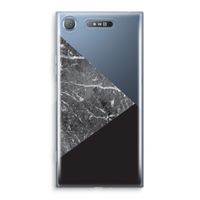 Combinatie marmer: Sony Xperia XZ1 Transparant Hoesje