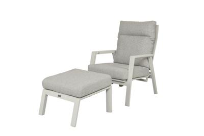 Qopps Okios loungestoel met voetenbank