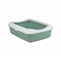 Kattenbak Trixie Classic Wit Groen Plastic 37 × 15 × 48 cm